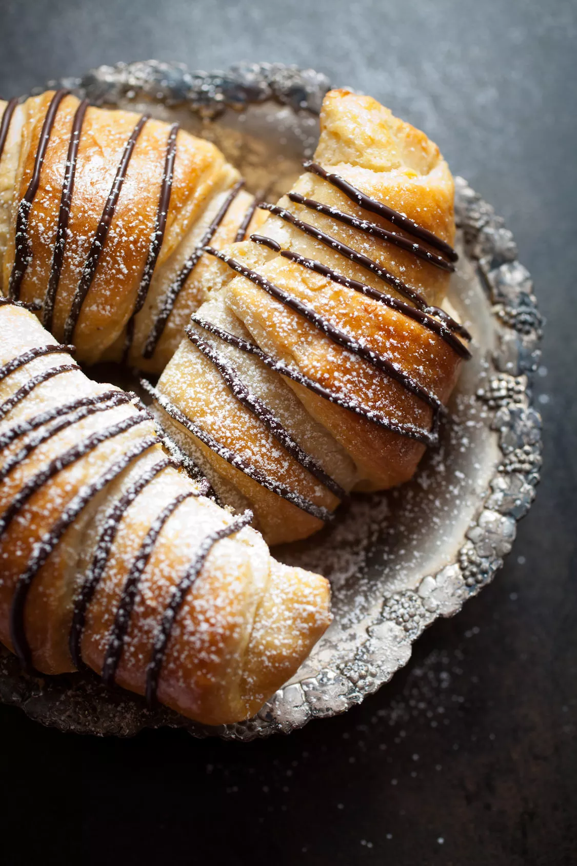 Croissant au chocolat